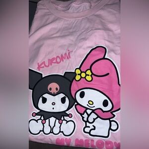 My Melody and Kuromi Pink Sanrio Shirt